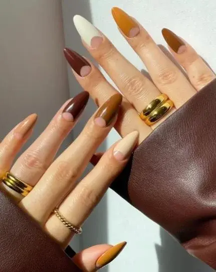 Half moon powraca – trendy na manicure w stylu retro